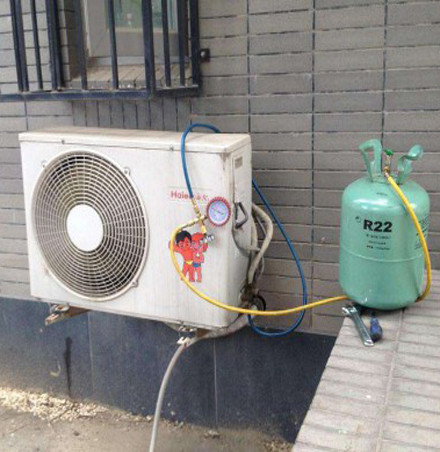 勃利空调加氟